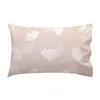 Duvet cover set HappyFriday Basic Kids Pink Baby Crib 2 Pieces