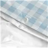 Duvet cover set HappyFriday Basic Kids Blue Single Gingham 2 Pieces