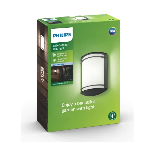 Lempa Philips 17320/30/P3 Juoda 6 W 4000 K 600 lm 8,9 x 26,9 x 19,9 cm 230 V 220-240 V (1 vnt.)
