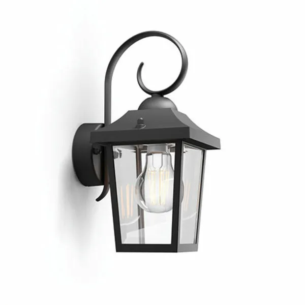 Настенный светильник Philips 17236/30/PN Чёрный Алюминий 60 W E27 Фонарь (1 штук)