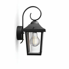 Настенный светильник Philips 17236/30/PN Чёрный Алюминий 60 W E27 Фонарь (1 штук)
