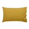 Duvet cover set HappyFriday Basic Kids Mustard Baby Crib 2 Pieces