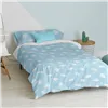 Duvet cover set HappyFriday Basic Kids Blue Single 2 Pieces