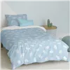 Duvet cover set HappyFriday Basic Kids Blue Single 2 Pieces