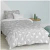 Duvet cover set HappyFriday Basic Kids Grey Single 2 Pieces