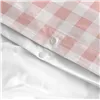 Duvet cover set HappyFriday Basic Kids Pink Baby Crib Gingham 2 Pieces