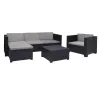Garden furniture SP Berner 4 Pieces Resin polypropylene