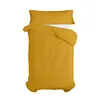 Duvet cover set HappyFriday Basic Kids Mustard Single 2 Pieces