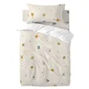 Duvet cover set HappyFriday Mini Animals Multicolour Baby Crib 2 Pieces