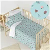 Duvet cover set HappyFriday Mini Catarinas Multicolour Baby Crib 2 Pieces