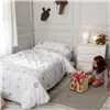 Duvet cover set HappyFriday Mini Woods animals Multicolour Single 2 Pieces