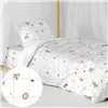 Duvet cover set HappyFriday Mini Woods animals Multicolour Single 2 Pieces