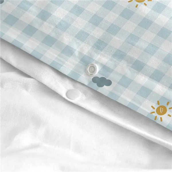 Duvet cover set HappyFriday Mini Weather Multicolour Single 2 Pieces