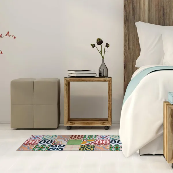 Kilimas Stor Planet Spalvotas Mozaika 100 % PVC (50 x 110 cm)