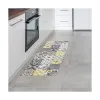 Vinyylimatto Stor Planet Croma Patch Harmaa 100 % PVC (50 x 140 cm)