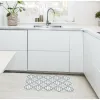 Vinyylimatto Stor Planet Croma Hidra Harmaa 100 % PVC (45 x 75 cm)