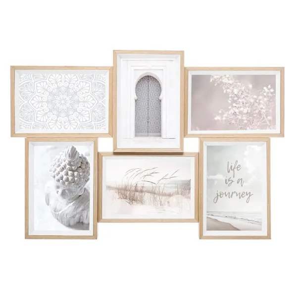 Foto rāmis Atmosphera Mille-Mille 45 x 31 cm Koks MDF