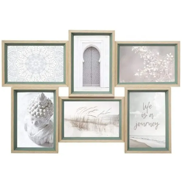 Foto rāmis Atmosphera Mille-Mille 45 x 31 cm Koks MDF