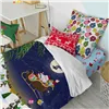 Duvet cover set HappyFriday XMAS Multicolour Single 2 Pieces