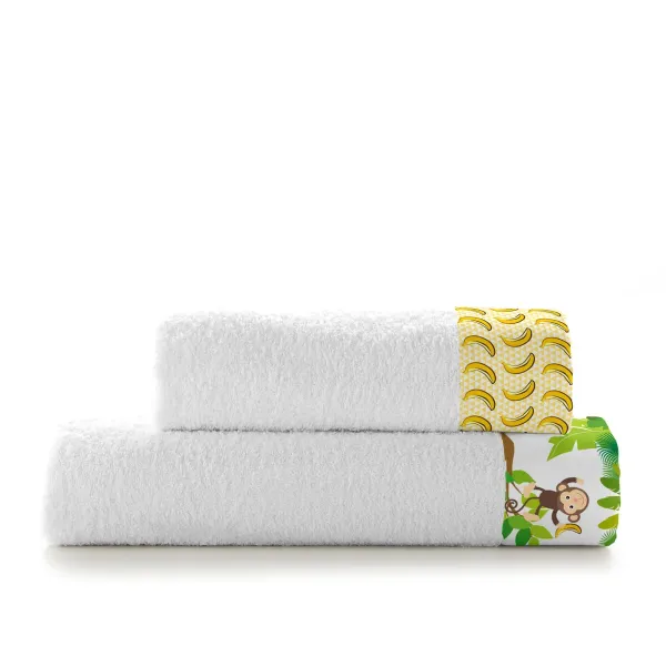 Towel set HappyFriday Mr Fox Wild Multicolour 2 Pieces