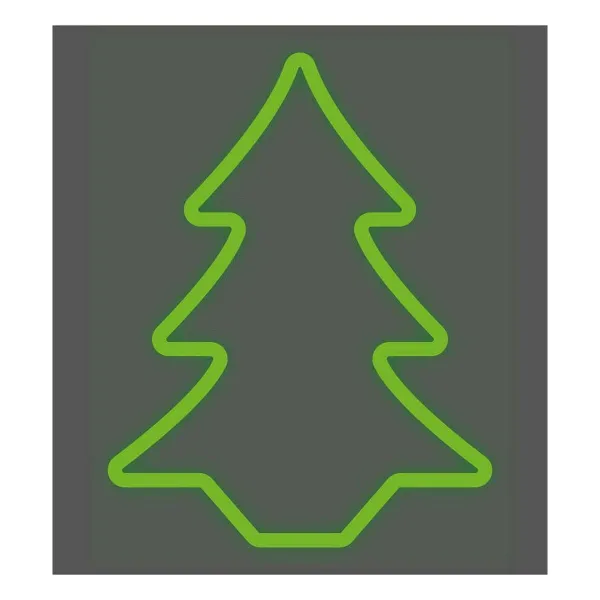 Decorative Figure EDM 72128 Flexiled Green Fir 45 x 3 x 62 cm
