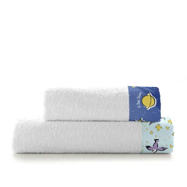 Towel set HappyFriday Le Petit Prince Migration Multicolour 2 Pieces