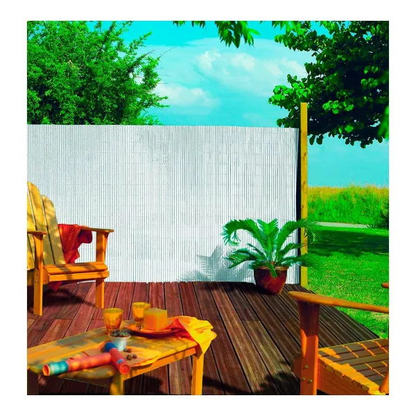 Audekls Nortene Plasticane Ovāls 1 x 3 m Balts PVC