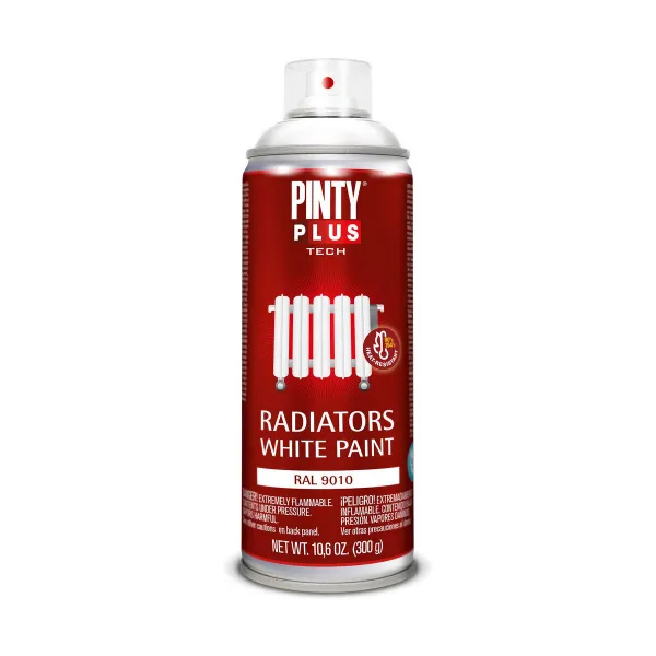 Purškiami dažai Pintyplus Tech RAL 9010 400 ml Radiatorius Balta