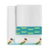 Towel set HappyFriday Mr Fox Flying Boy Multicolour 2 Pieces