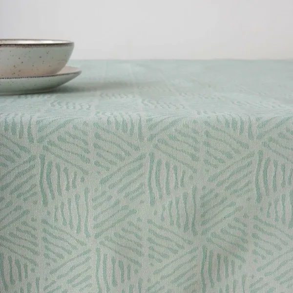 Stain-proof tablecloth Belum 31990C Turquoise 155 x 155 cm