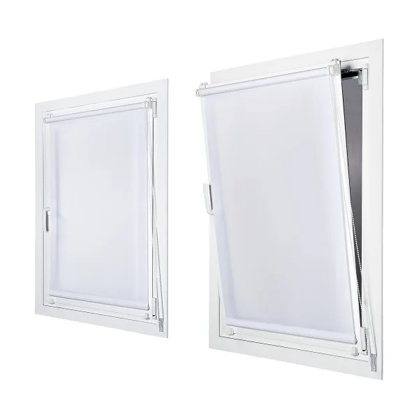 Рольставни Stor Planet Clip&Fix Night&Day Белый 150 x 180 cm