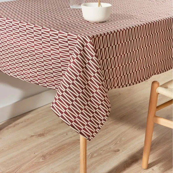 Tablecloth Belum 0120-336 Burgundy 155 x 155 cm