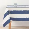 Tablecloth Belum T012 Blue 155 x 155 cm Stripes