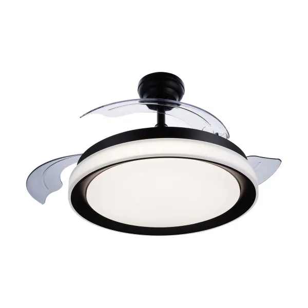 Потолочный вентилятор со светом Philips Atlas Чёрный 35 W 28 W 4500 Lm (2700 K)
