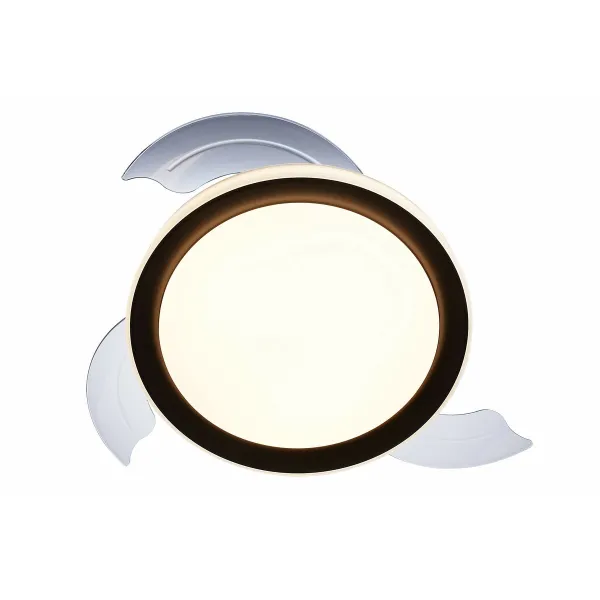 Потолочный вентилятор со светом Philips Atlas Чёрный 35 W 28 W 4500 Lm (2700 K)