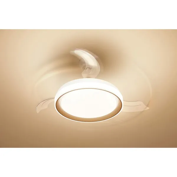 Потолочный вентилятор со светом Philips Atlas Позолоченный 35 W 28 W 4500 Lm (2700 K)