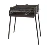 Hiiligrilli Jaloilla Imex el Zorro Musta Metalli 50 x 40 x 75 cm