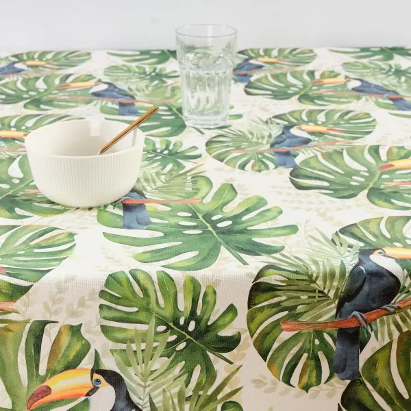 Tablecloth Belum 0120-412 155 x 155 cm Jungle