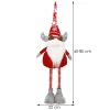 CA1007 KALĖDŲ PUOMENYS "STIKLAS" 80 CM