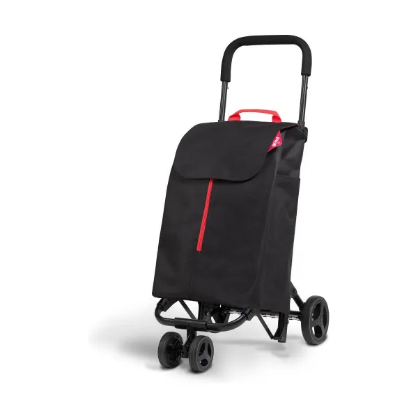Корзина для покупок Gimi Twin Urban Чёрный 50 L 39 x 52 x 95 cm