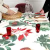 Tablecloth HappyFriday Xmas Mistletoe Multicolour 145 x 150 cm