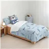 Nordic cover Kids&Cotton Tabor Small Blue 175 Threads 180 x 220 cm 180 x 240 cm