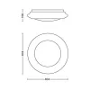 Laevalgusti LED Philips Cinnabar Valge Plastmass (40,4 x 10,6 cm) 20 W