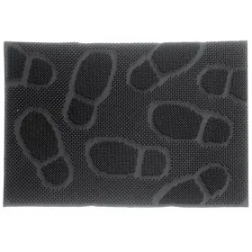 Kynnysmatto Pin Mat Musta Luonnonkumi 60 x 40 cm