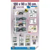 Hyllyt Simon Rack Comfort 5/300 Metalli 5 Hyllyt 500 kg (180 x 90 x 30 cm)