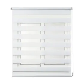 Rullaverhot Stor Planet Clip&Fix Night&Day Valkoinen (120 x 180 cm)