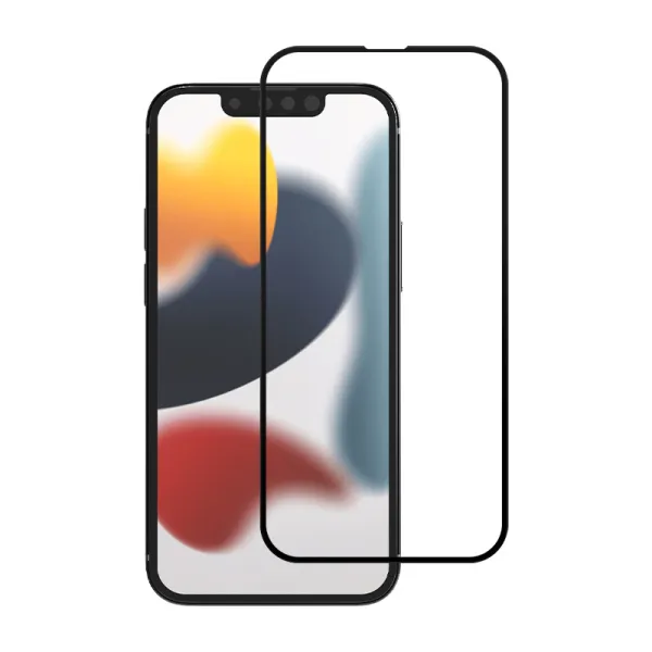 Crong 7D Nano Flexible Glass - Unbreakable 9H hybrid glass for the entire iPhone 13 mini screen