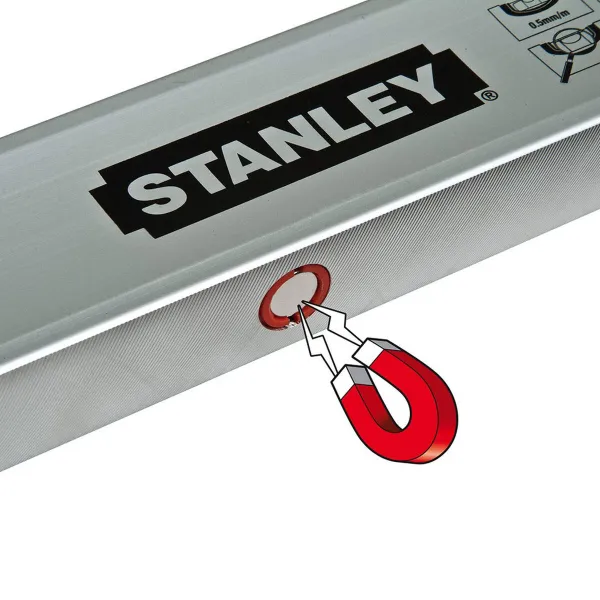 Уровень пузырьков Stanley Classic Магнитный 60 cm