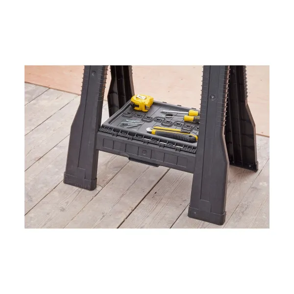 Maalausteline Stanley STST1-70355 58,1 x 81,8 x 12,6 cm Musta