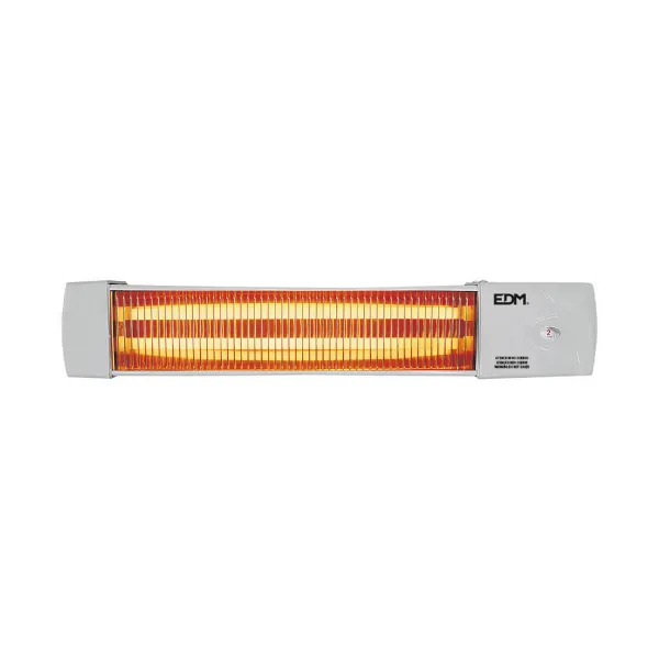 Kvarcinis šildytuvas EDM 07103 07103 Balta Pilka 600-1200 W Vonios